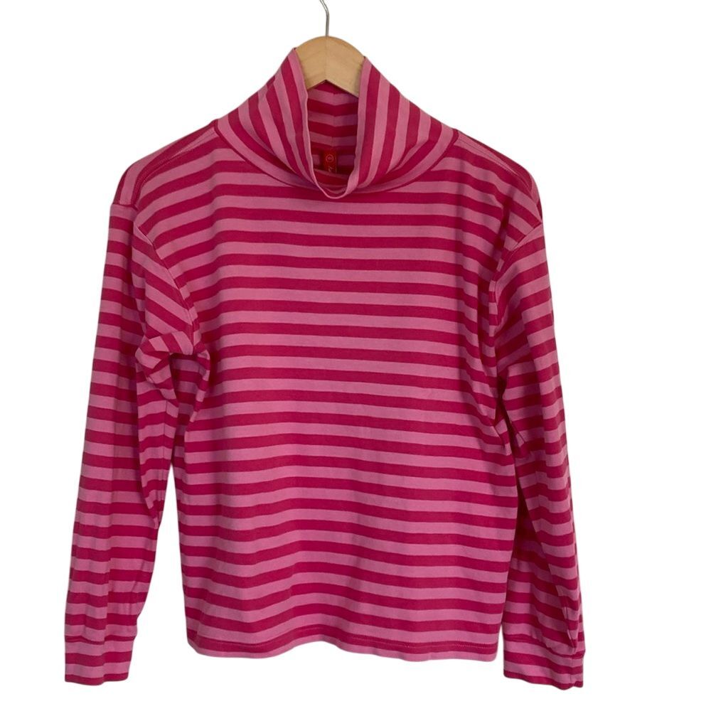 Hanna Anderson Girls Turtleneck‎ 14/16 Pinks Long Sleeve Soft Cotton